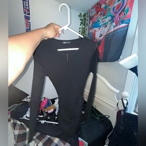 Long sleeve Black dress